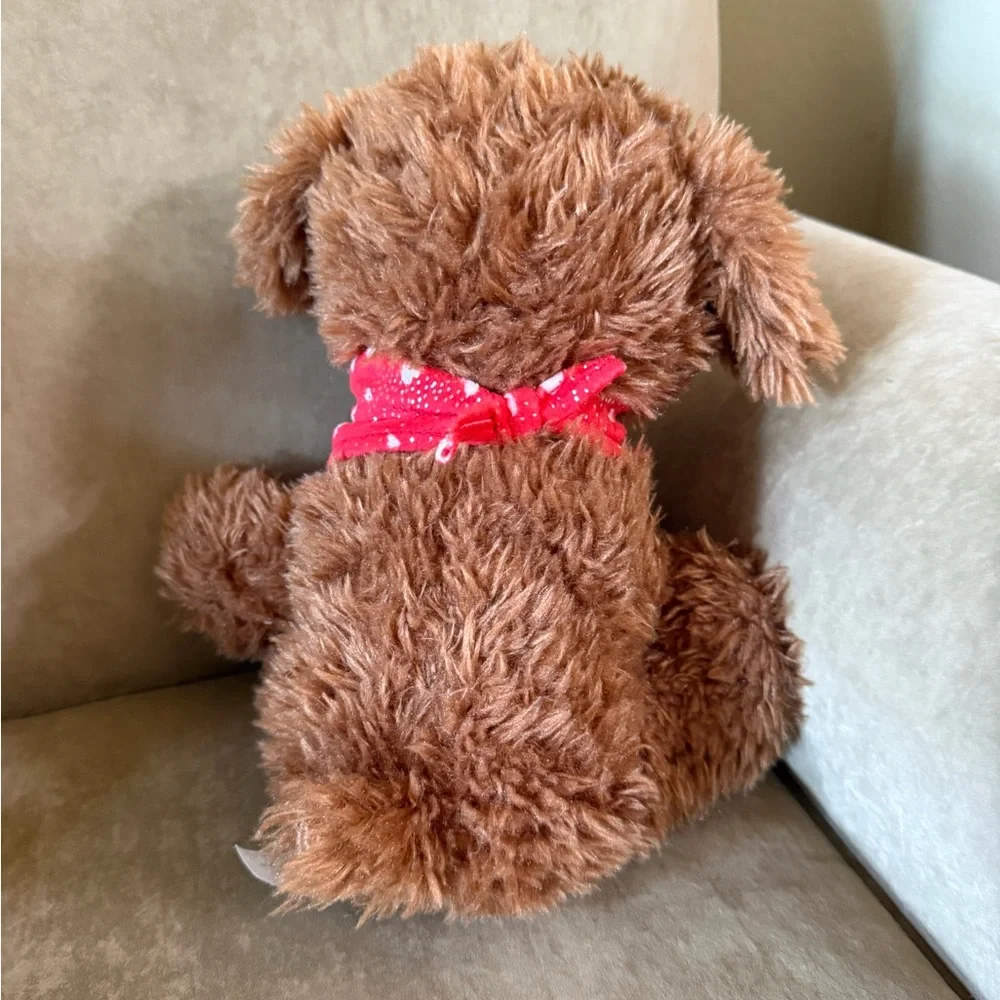 Plush Brown Dog Toy